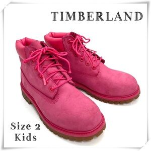TIMBERLAND 6 inch Premium Waterproof Primalor 200-Gram Lace Up Boot in Pink